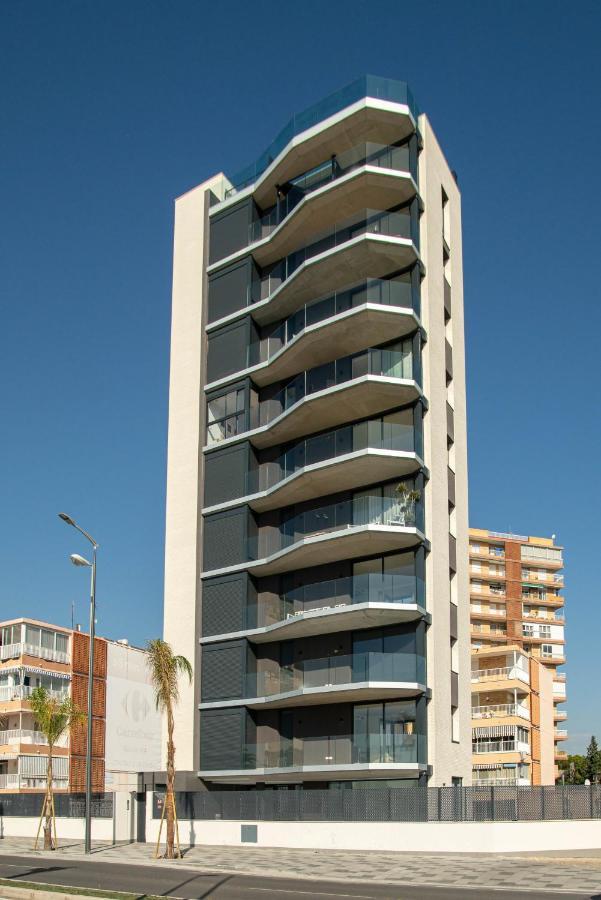 Modern sea front jacuzzi Blue Sky Apartment Alicante Exterior foto