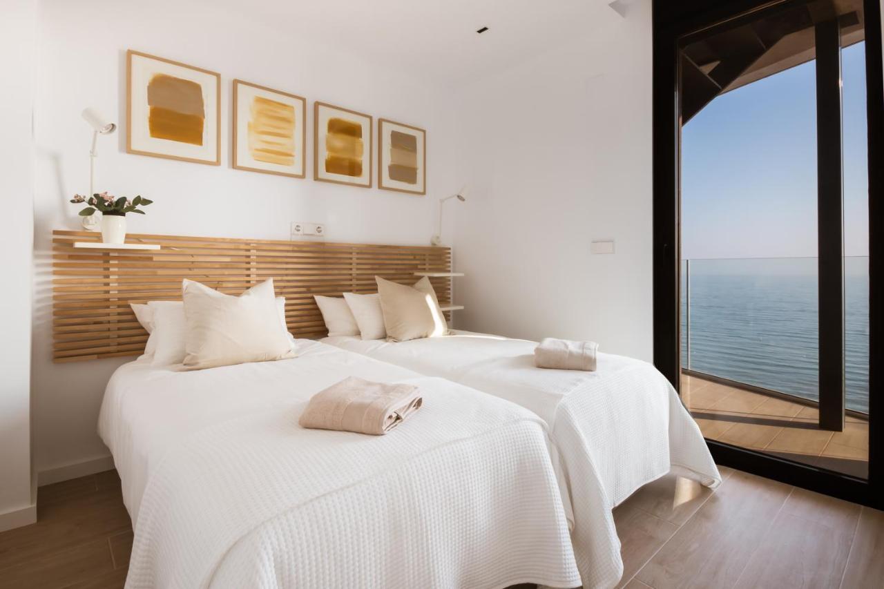 Modern sea front jacuzzi Blue Sky Apartment Alicante Exterior foto